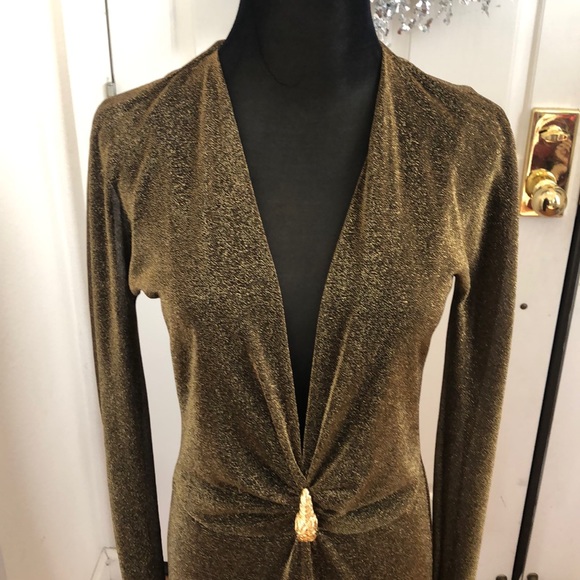 GUCCI Tom Ford Gold lion head dress - Picture 2 of 8